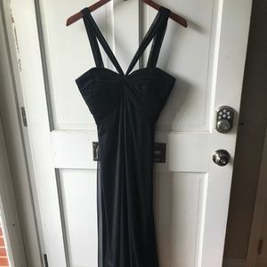 Black Evening/Prom/Ball Formal Gown Black Tie